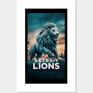 Detroit Lions Posters and Art